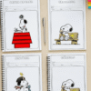 Kit de Capas de Cadernos Escolares – Tema Snoopy!