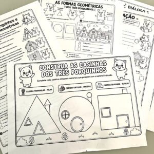 Atividade: Os Três Porquinhos e as Formas Geométricas