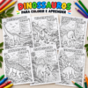 Dinossauros para Colorir e Aprender
